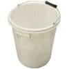 Faithful White Bucket 25L -Flex Shop fai5gbucket faithfull white 25l bucket