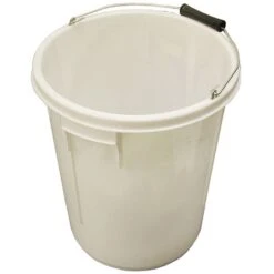 Faithful White Bucket 25L
