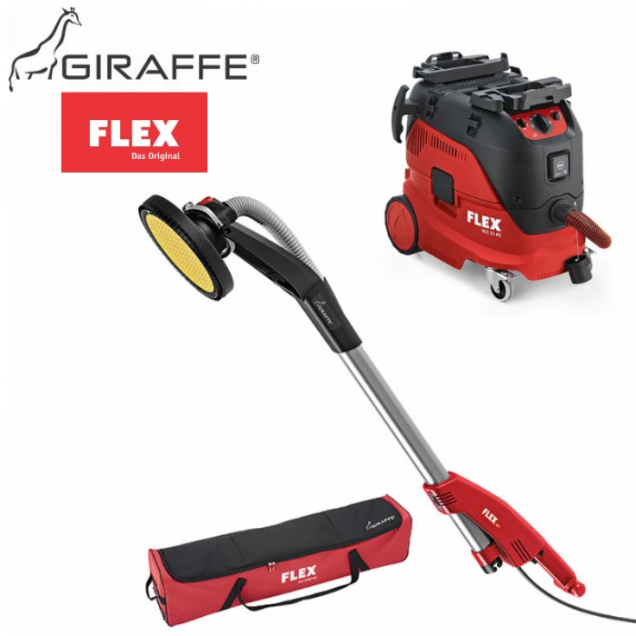 Flex GE7 Giraffe® Wall & Ceiling Sander & M Class Safety Vacuum Cleaner 3 Flex GE7 Giraffe® Wall & Ceiling Sander & M Class Safety Vacuum Cleaner