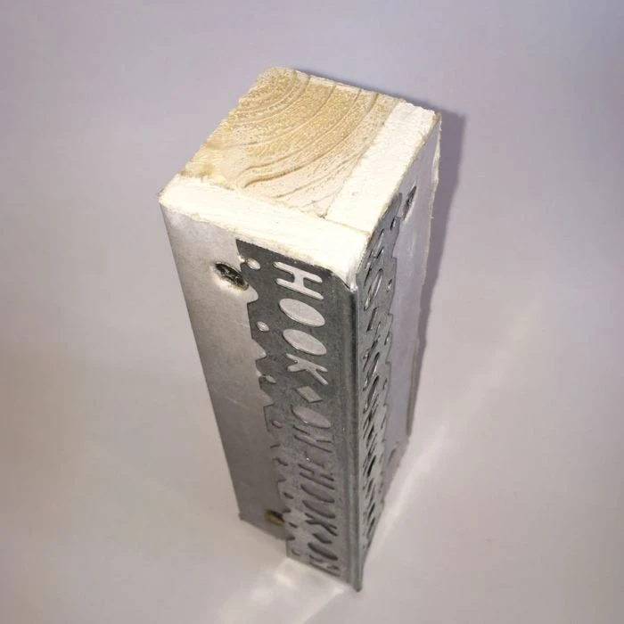 Hook On Corner Plaster Bead, 2.4m 4 Hook On Corner Plaster Bead, 2.4m - Image 2