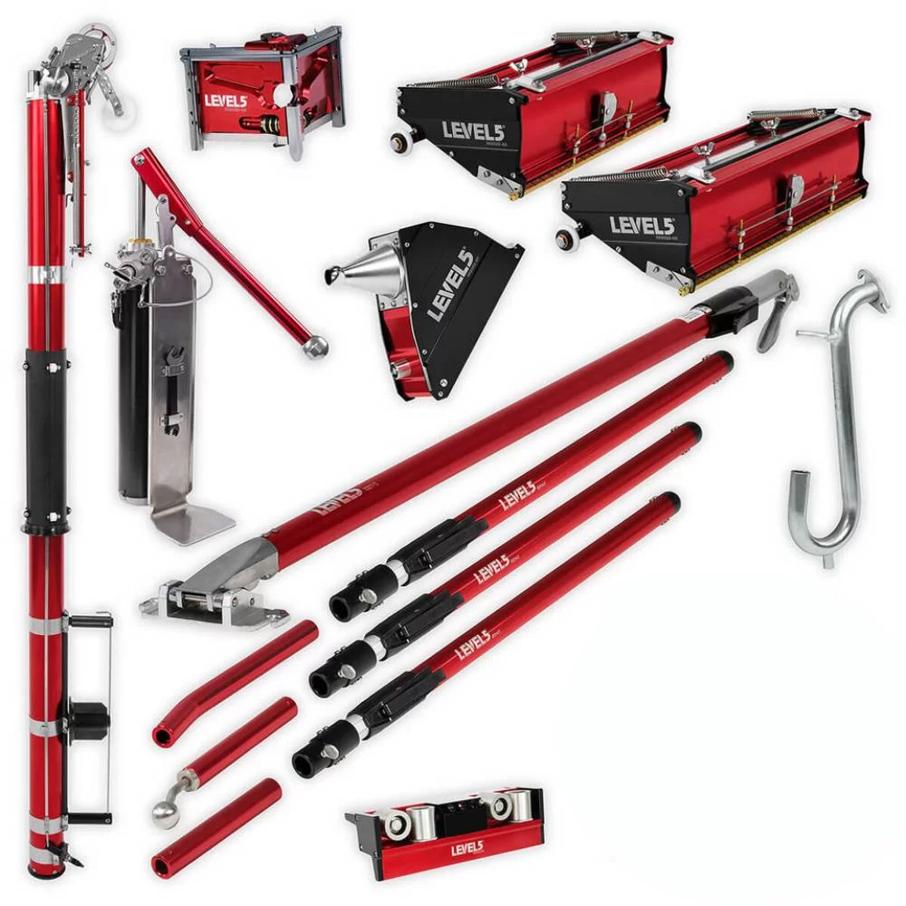 Flex Shop -Flex Shop level 5 drywall taping tool set