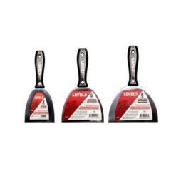 Level 5 Stainless Steel Hammerend Putty Knife Bundle